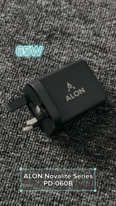 (MY) ALON Novalite Series USB Wall Charger Adapter - PD QC 3.0 PPS 65W 48W 33W Super Fast Charging