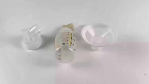 2Pcs Soft Rim Flanges with 106 Degree Wider Opening Angle for Medela Breast Pump PersonalFit Freestyle Maxflow Freestyle