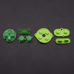 For Gameboy Color Button Shell For GBC Controller Replacement Button Kit A B D-pad ON OFF Power Key W/ Conductive Rubber Button