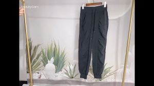 Quần Jogger Nữ Vải Dù Quảng Châu Cao Cấp Phong Cách Thể Thao Đa Năng 4 Màu
