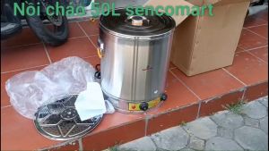 Nồi nấu cháo giá tốt chạy điện full inox