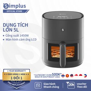 [Sản phẩm mới] Simplus Gen-S N1 Pro Nồi chiên không dầu Có ô cửa sổ Dung tích lớn 5L Gia dụng  Màn hình cảm ứng  Nhiều chức năng Air Fryer