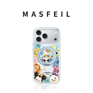MASFEIL | Magnetic Stand Phone Case for iPhone Transparent Premium