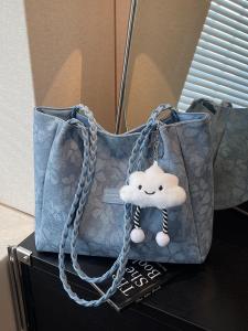 Tote Bag Women Large Capacity 2025 New Trend Autumn Winter Versatile Single Shoulder Bag for College Students Commuting