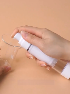 5/15/30/50/100ml Travel Portable Clear Plastic Vacuum Spray Cosmetic Skincare Lotion