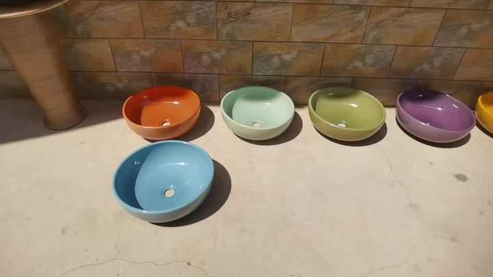 Corner basin wash basin ceramic bathroom basin sink toilet basin round 洗脸盆