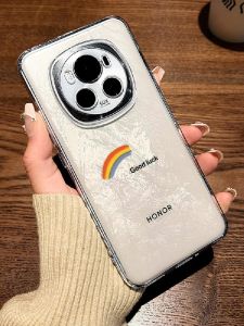Honor Magic8/7 Phone Case Rainbow Gradient Creative Soft Shell Full Cover Lens Protection Elegant Simple Design Summer Fresh Style