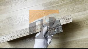 2PCS Door hinges Stainless Steel Door Hinge Heavy Duty Bearing For Door (With screws)