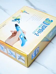 PINENO [Free Album+Filament] 3D Printing Pen Second Generation Smart Childrens Gift Three-Dimensional Painting Creative Room Temperature Pen + 3D Printing Line Set