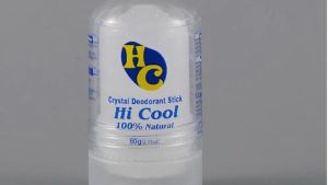 Alum Deodorant Stick Crystal 100% Natural 60g Roll-On Antiperspirant Skin-friendly Armpit Body for Women Men Underarm