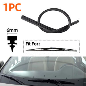 YONGRUN 1PC Rubber Strip Car Windshield Wiper Rubber Strip 14”16”17”18”19”20”21”22”24”26”28” Suitable For Iron Frame Wipers