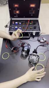 1PCS RING COB / AE COB ANGEL EYES 80MM / 3 INCHI PNP WHITE CRYSTAL HIGH QUALITY RING BILED PROJIE 3 INCH PROJECTOR