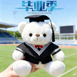 sui xin yu qie | Customized Logo Graduation Gift Teddy Bear