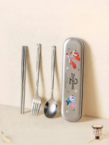 MODERN SWEETHOME | Childrens Portable Cutlery Set 316 Stainless Steel