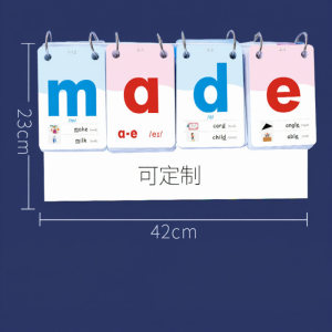 MLZH | Phonics English Flash Cards for Elementary School