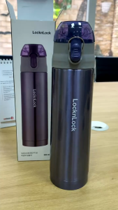 Bình giữ nhiệt LocknLock 500ml - Màu Sapphire Gold LHC6800FU