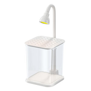 KUOTING | Creative Small Desktop Fish Tank with Night Light