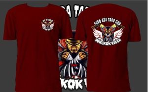 T-Shirt KAOS DISTRO BUGIS cotton combed 20s 100% premium