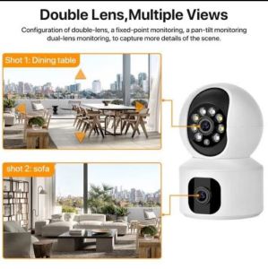 Camera Cctv V380 Dual lens  Fokus & Putar V380PRO Full hd 1080  8mp Rusak ganti baru Mention detection ip smart camera