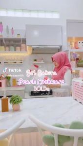 NEW BOLDE PANCI SET/BOLDE SUPER PAN SET SAKURA PEACH SERIES isi 5 Pcs