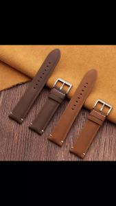 Watch Strap 20mm 22mm Vintage Matte Leather Band Replacement Wristband Stitching Brown Watch Band for Omega for Seiko Bracelets