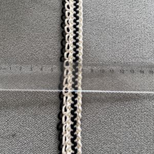 3m/9.84ft Each Pack Clothing Accessories Black Lace Trim Elastic Curve Sewing Dress Hat Hand Made DIY Crafts Webbing Decoration