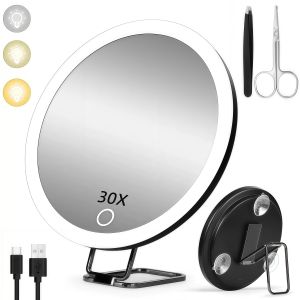 PAMPAS | Amplifying LED Light Makeup Mirror 15cm 50X