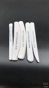 10/50Pcs Strong Thick Wood Nail File Grit 100 180 240 Lima Buffer Manicure File Wooden Sanding Polishing Emery Board Accessory