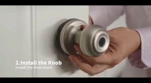 Smart Fingerprint Door Knob Biometric Door Smart Lock With APP Control For Bedroom Office Apartment Hotel Cloakroom