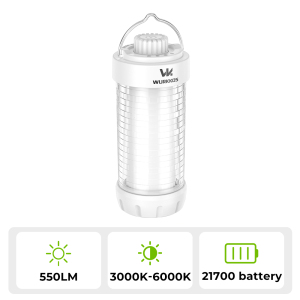 Wurkkos CL01 550 Lumens Rechargeable LED Ultra-Long-Life Camping Ambient Light Magnetic Waterproof Hiking Fishing Outdoor