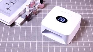 Garansi 6 Bulan Cordless Nail UV Lamp Portable 54 Watt - LED Lampu - Nail Lamp UV - Lampu Pengering Kuku