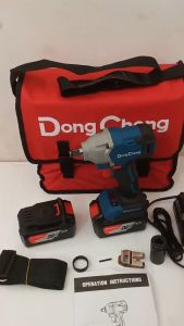 Cordless Impact Wrench Pembuka Baut Baterai Dongcheng DCPB 298