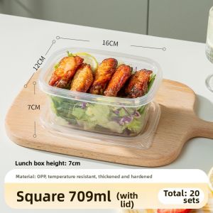 Suncha | Disposable Food-Grade Meal Box Set for Outdoor Camping and Home Use