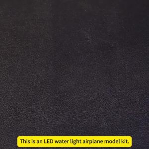 Aideepen | Bộ Dụng Cụ Điện Tử DIY - Đèn LED Nhấp Nháy Mô Hình Máy Bay Nhỏ CD4017 Thực Hành Hàn Khoa Học Lắp Ráp Vui Nhộn Bộ Phận Giáo Dục
