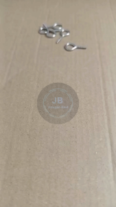 10 BUAH SEKRUP SKRUP GANTUNGAN BINGKAI MATA TUTUP NO 3 KECIL 25CM 25 CM 25MM 25 MM FOTO FIGURA CANTOLAN RING CANTELAN KAPSTOP KAPSTOK CENTELAN PENGAIT LUKISAN 11X24 DIAMETER DRAT 2MM