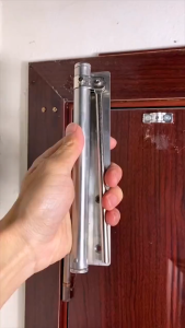 Stainless Steel Hydraulic Door Closer Hydraulic Mute Spring Door Closer for Household
