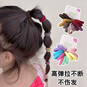 Childrens Hair Accessories Small Size Baby Towel Circle No Damage Hair Elastic Band Girls Colorful Hair Ties Head Ropes