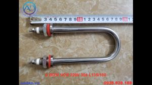 Điện trở đun nước U đơn Thanh U đơn đun nước 1KW 2KW 3KW 4KW INOX 304 (HÀNG lᴏại 1 – HSL) dùng cho nồi phở nồi cháo...