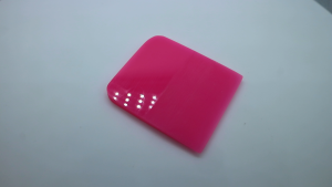 ยางรีดฟิล์ม แบบบางสีชมพู ขนาด 6.5 cm อุปกรณ์ติดฟิล์ม   Ai Sticker & Detailing Shop