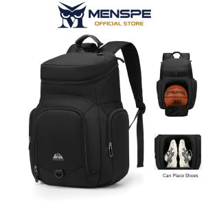 MENSPE Basketball Backpack Bag Outdoor Waterproof Gym Backpack Sports Backpack Gym Swim Bag Notebook Backpack Super Large Capacity for Men Women
