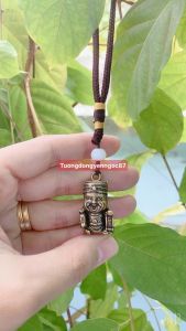 Móa khóa đồng thần tài mini