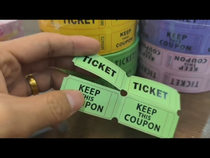 1000Pcs Raffle Ticket Double Roll Ticket Entrance Admit Ticket Event Ticket Ticket Roll