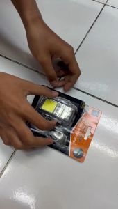 Lampu Senter LED 3 Mode Waterproff & Korek Api Elektrik