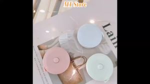 Thước dây cuộn mini thu rút tự động dài 1.5 mét đo chỉ số cơ thể eo bụng tiện lợi MM
