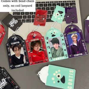 clu (No Photocard Included)CORTIS Ball Series Arch Graffiti Photocard Holder with Bead Chain Card Case ulc
