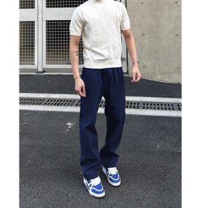 Quick Dry Ice Silk Straight Leg Mens Summer Thin Sport Climbing Pants Cleanfit Casual Trousers Loose Fit Low Waist Long Pants