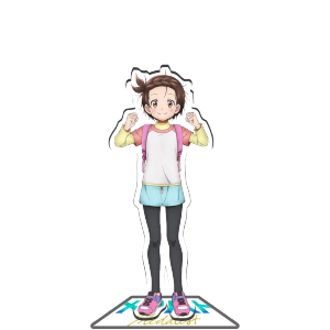 Anime Acrylic Stand Figure Wishing Gold Medal Dancer End of Anime Miniature Ornament Keychain Collectible Item from Japan