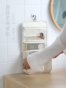Portable toiletry cismetic organizer hanging bag Cosmetic Bag Makeup Pouch Organizer Bag Travel