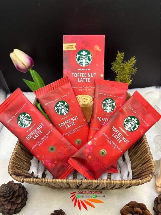 พร้อมส่งstarbucks Toffee Nut Latte Limited Edition 86g Exp 072024 Th 1340