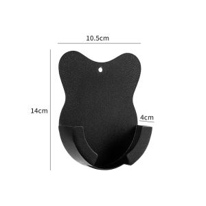 Durable Steel Coffee Machine Handle Wall Mount Holder No Drilling Required Coffee Equipment Accessory Long Lasting Storage Rack